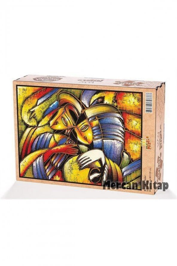 King Of Puzzle Yüzler Ahşap Puzzle 2000 Parça (st50-mm)
