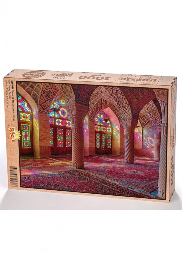 Nasır El-mülk Camii - Şiraz Ahşap Puzzle 1000 Parça