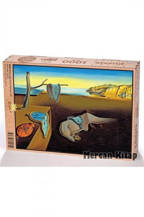 Belleğin Azmi - Salvador Dali Ahşap Puzzle 1000 Parça