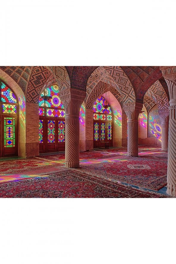 Nasır El-mülk Camii - Şiraz Ahşap Puzzle 1000 Parça - 3
