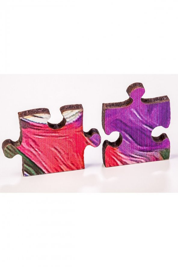 King Of Puzzle Ejderha Ve Şövalye Ahşap Puzzle 1000 Parça - 4