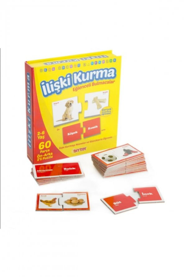 DIYTOY Eğlenceli Bulmaca Ilişki Kurma