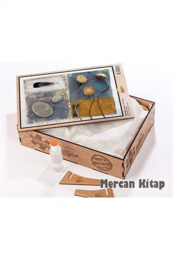 King Of Puzzle Hindiba Ve Zen Taşları Ahşap Puzzle 2000 Parça (nt50-mm) - 2
