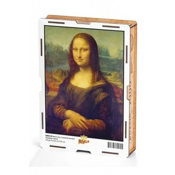 Mona Lisa  Leonardo da Vinci 1000 Parça Puzzle
