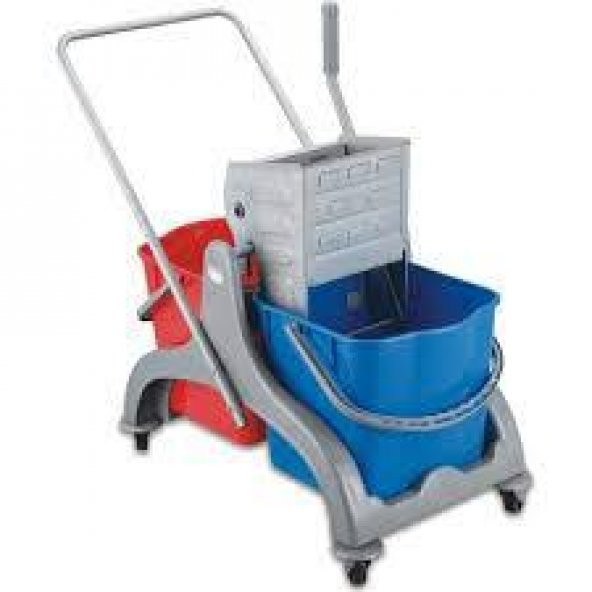 Üçtem Plastik Üçtem Plastik Çift Kovalı Temizlik Seti CK751