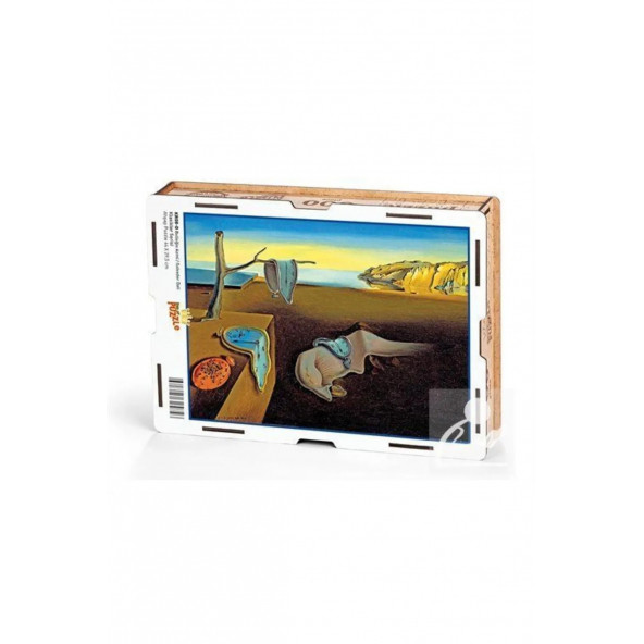 Belleğin Azmi  Salvador Dali Ahşap Puzzle 500 Parça