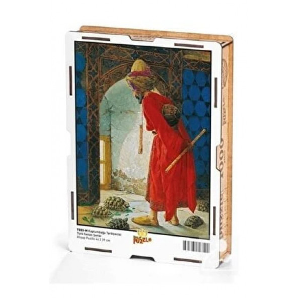 King Of Puzzle Kaplumbağa Terbiyecisi Ahşap Puzzle 1000 Parça (TS03M)