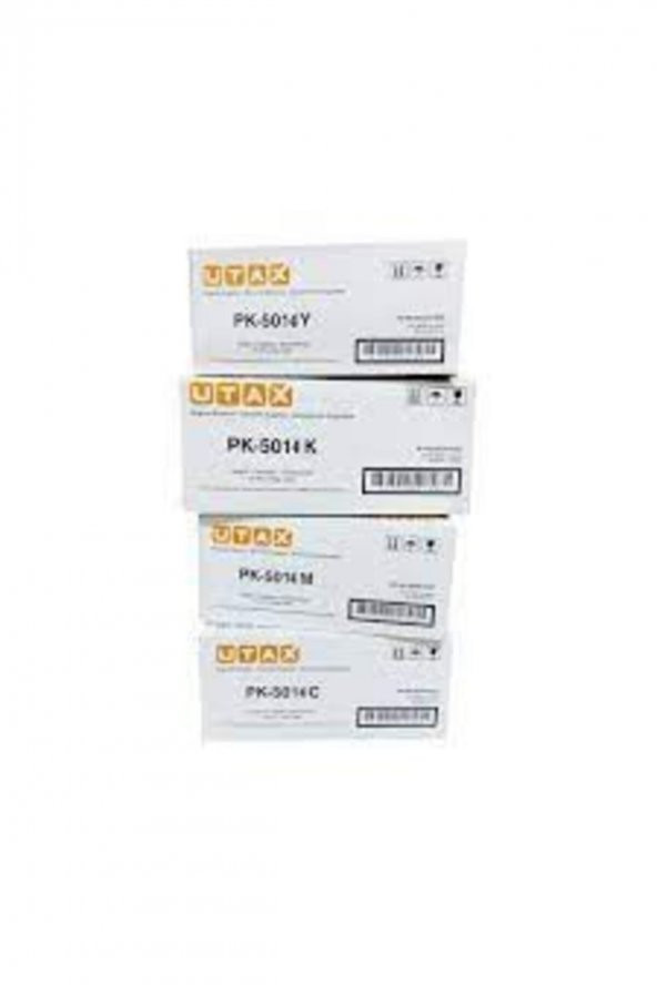 UTAX Triumph Adler P-c2155 W Mfp Toner Pk5014 -Utax PK-5016 SET (SARI MAVİ KIRMIZI SİYAH)