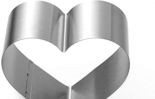 Narkalıp Kalp Kek Kalıbı Derinlik 8cm En 15cm - Resim 2