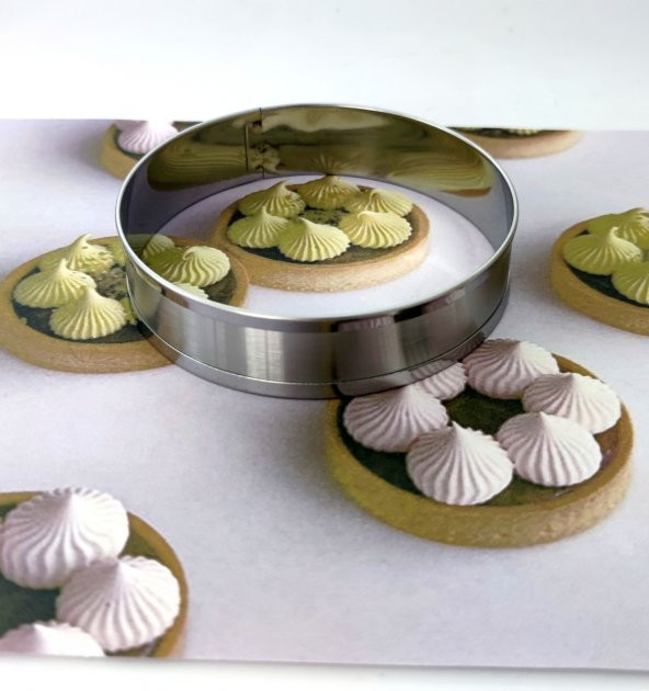 Narkalıp Hamburger Ekmeği Pişirme Kalıbı 12 cm - 2