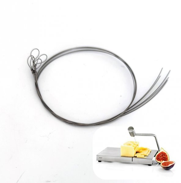 Narkalıp Peynir,Kaşar Kesme Aparatı Yedek Teli 5 Adet - 2