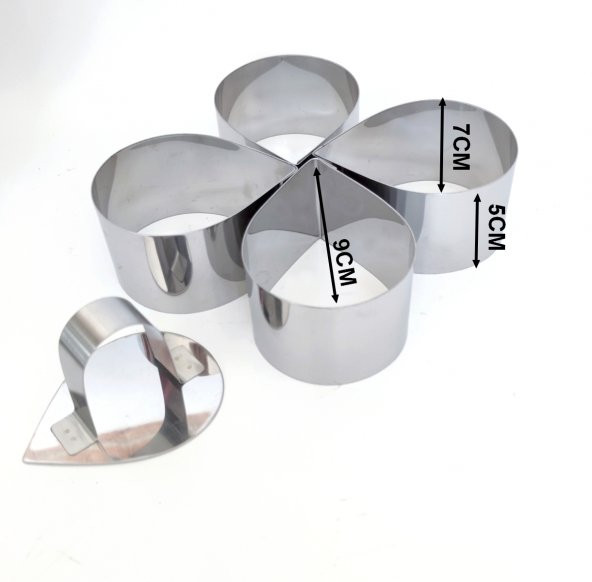 Narkalı Parfe Kalıbı Damla Modeli 4 Lü - Resim 5