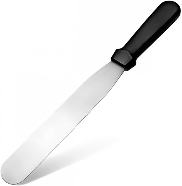 Nar kalıp Düz  Pasta Sıvama Spatula 25CM Oval Başlı