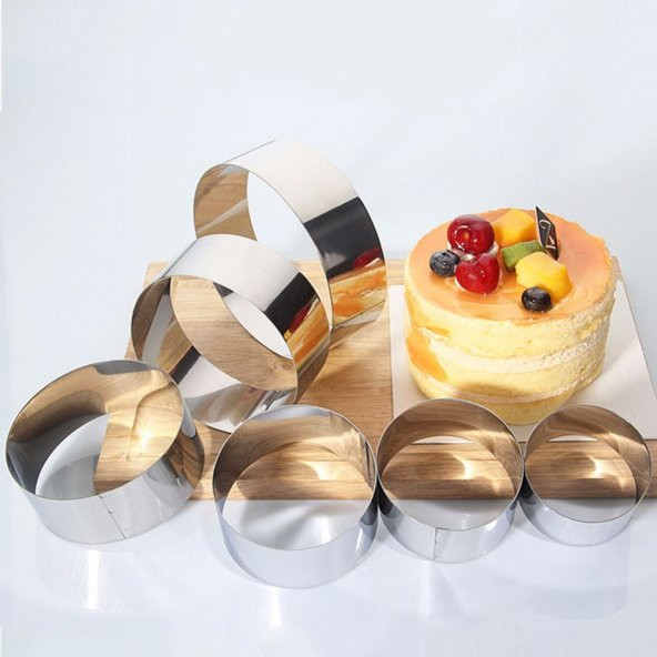 Narkalıp Yuvarlak Kek Kalıbı En-15cm Derinlik 10cm - 2