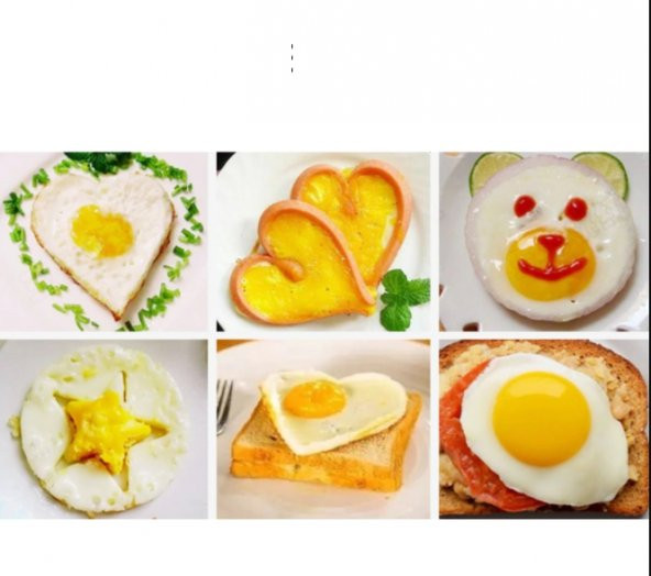 Narkalıp Omlet Ve Krep Pişirme Kalıbı 3 Lü Takım - Resim 3