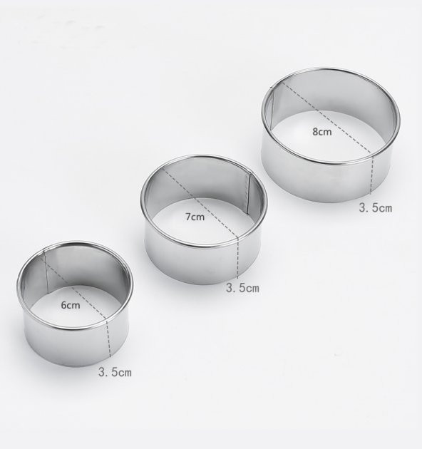 Narkalıp Mantı  Kalıbı 3 Lü set - 4