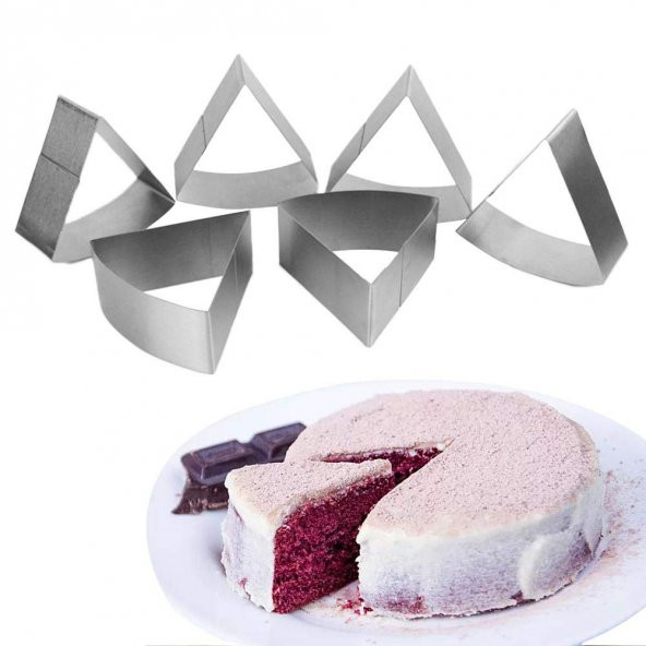 Narkalıp Yuvarlak Dilimli Kek Kalıbı Derinlik  5cm - 3