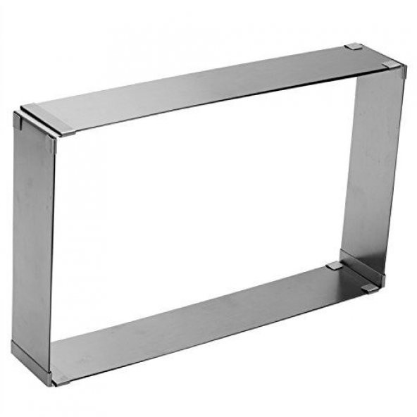 Narkalıp Dikdörtgen Yarlanabilir Kek Kalıbı 18-36cm 24-46cm Derinlik 6cm ürün görseli