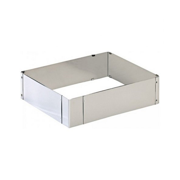 Narkalıp Dikdörtgen Yarlanabilir Kek Kalıbı 18-36cm 24-46cm Derinlik 6cm - Resim 2