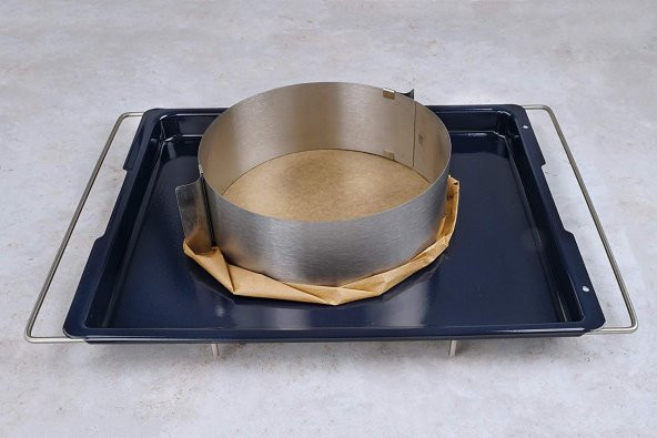 Narkalıp Yuvarlak Ayarlanabilr Kek Kalıbı Derinlik 10CM - Resim 5