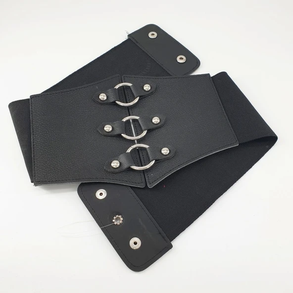 Halkalı Lastikli Bayan Klasik Kemer - 10