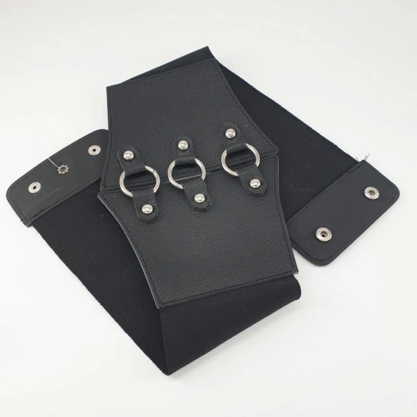 Halkalı Lastikli Bayan Klasik Kemer - 3