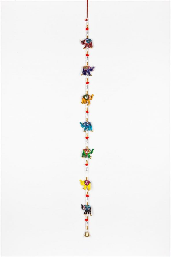 Aynalı Yedili Bereket Filleri Duvar Dekoru - Resim 4