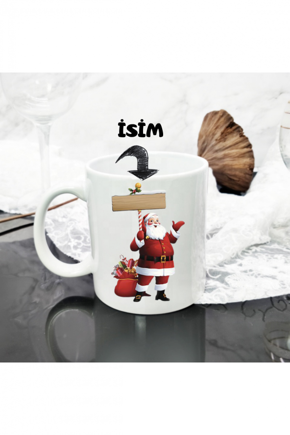 YENİ YIL NOEL BABA KUPA BARDAK - 1