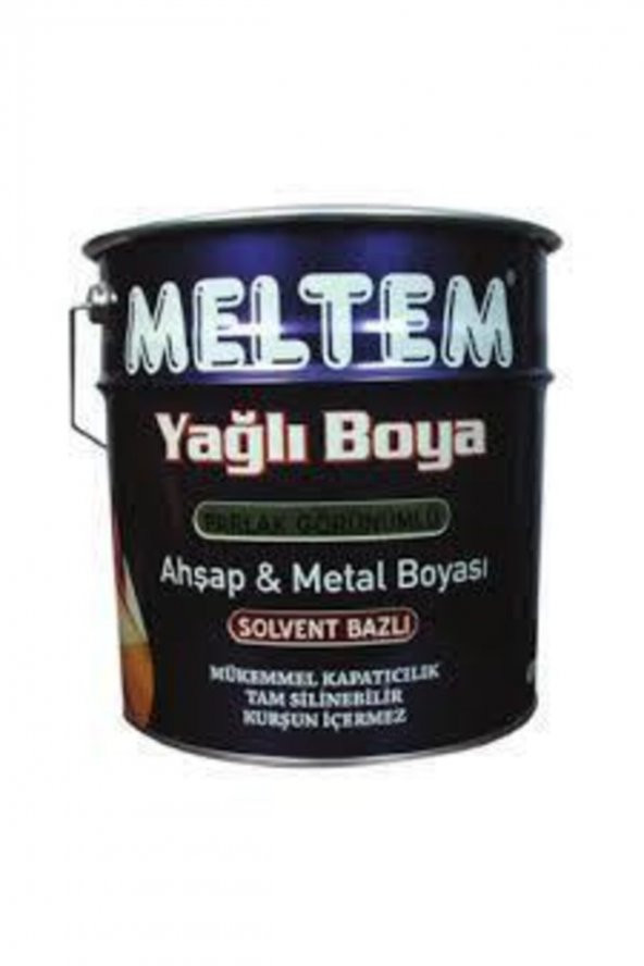 MELTEM YAĞLI BOYA SİYAH 0,75L