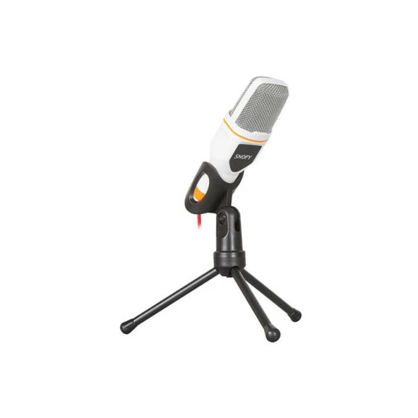 Snopy SN-340M Beyaz Masaüstü Mikrofon - 3