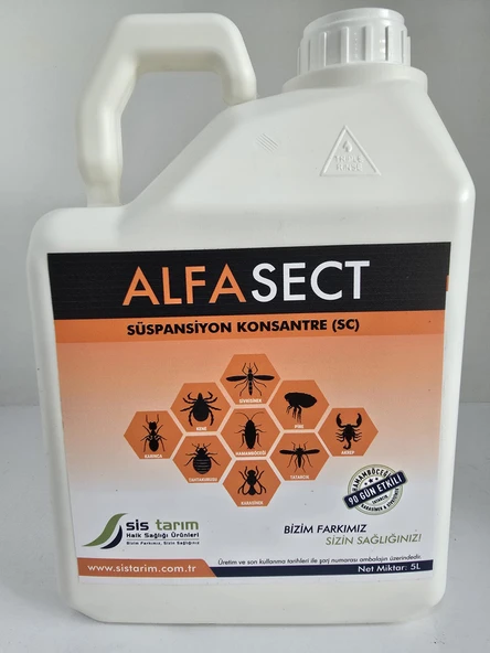 Alfa Sect SC Kokusuz Haşere Öldürücü| 5 Litre ürün görseli 1