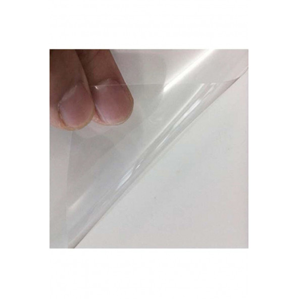 Transparan parlak Şeffaf Yapışkanlı Folyo 61 Cm X 1 Metre - 3
