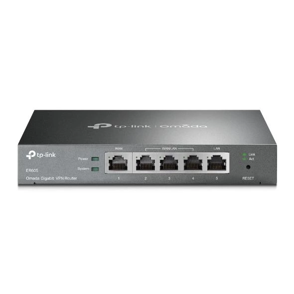 OMADA RR ER605 G.BIT MULTI-WAN SDN VPN ROUTER