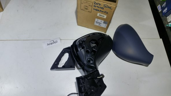 P207 06 Sol Dış Dikiz Aynası Mekanik 8149.Ze Orjinal - 2