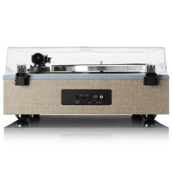 Lenco LS-440 BUBG Mavi Krem 4 Hoparlörlü Bluetoothlu Pikap Plak Çalar - 8