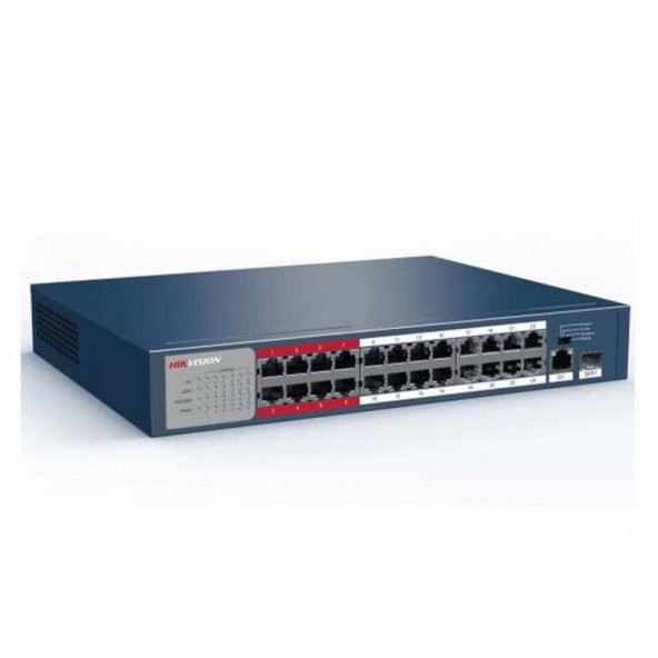 Hikvision DS-3E0326P E/M(B) 24 Port Poe(230w) 10/100 Fast Ethernet Switch - 2