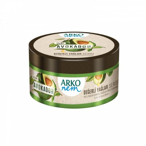 Arko Nem Değerli Yağlar Avokado Yağlı Krem 250 ml