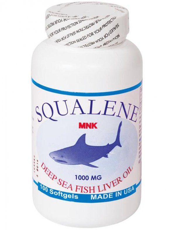 Köpek Balığı Karaciğer Yağı Squalene Dietary Supplement 1000 Mg