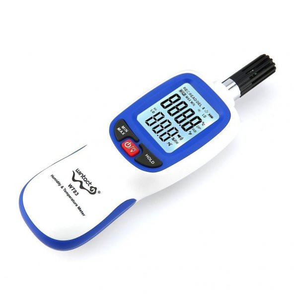 WINTACT WT83 Nem ve Sıcaklık Ölçer Yüksek Hassasiyet - Resim 6
