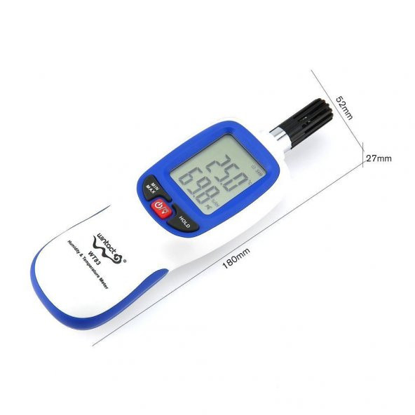WINTACT WT83 Nem ve Sıcaklık Ölçer Yüksek Hassasiyet - Resim 7