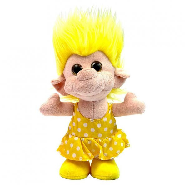 Sağlam Oyuncak  Trol Bebek Peluş Oyuncak 18 cm - 2