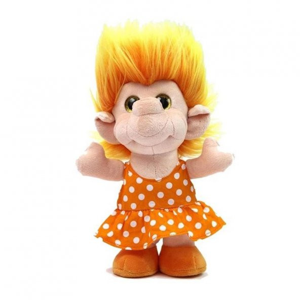 Sağlam Oyuncak  Trol Bebek Peluş Oyuncak 18 cm - 4