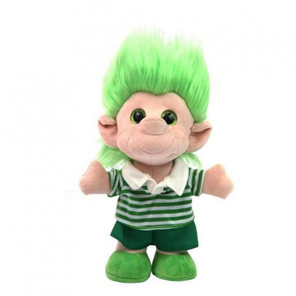 Sağlam Oyuncak  Trol Bebek Peluş Oyuncak 18 cm - 5