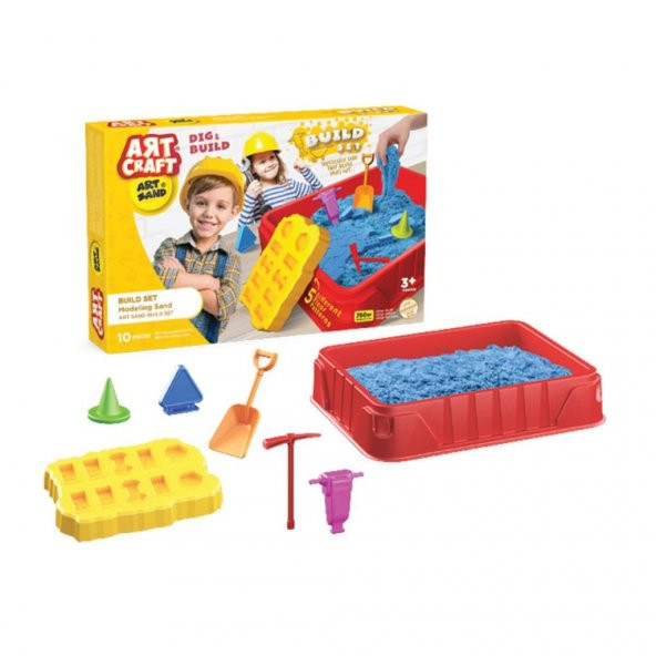 03476 Dede, İnşaat Seti Kinetik Oyun Kumu / +3 yaş - 2