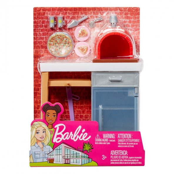 FXG37 Barbie Ev Dışı Dekorasyon Aksesuarları /Asorti Seçilemez / İndirimli Fiyat