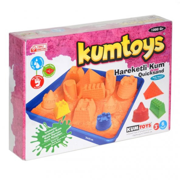 5329 Kumtoys, Hareketli Kum Seti 1000 gr / +3 yaş - 3
