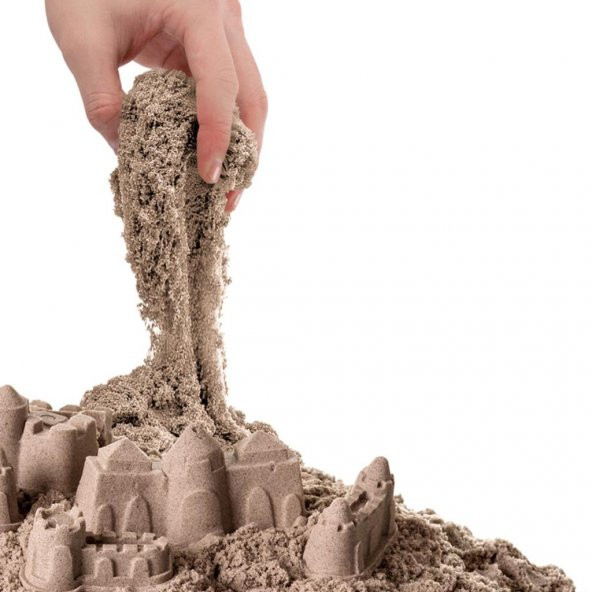 03685  Aksesuarlı Naturel Kinetik Oyun Kumu 500 gr -Dede - 2