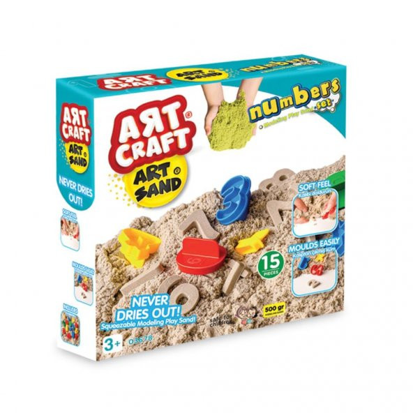03678  Artstand Numaralar Kum Seti 500gr -Dede - 6