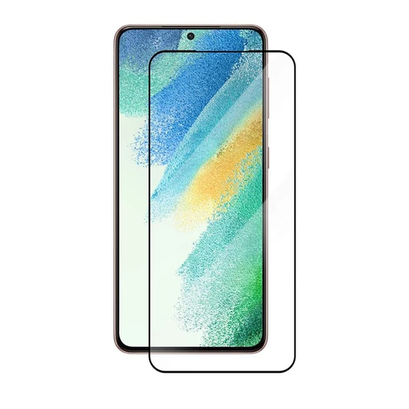 Gpack Samsung Galaxy S22 Full Kapatan Esnek Fiber Nano Ekran Koruma Siyah