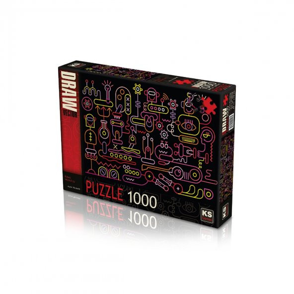 20518 KS Robot Workshop 1000 parça Puzzle